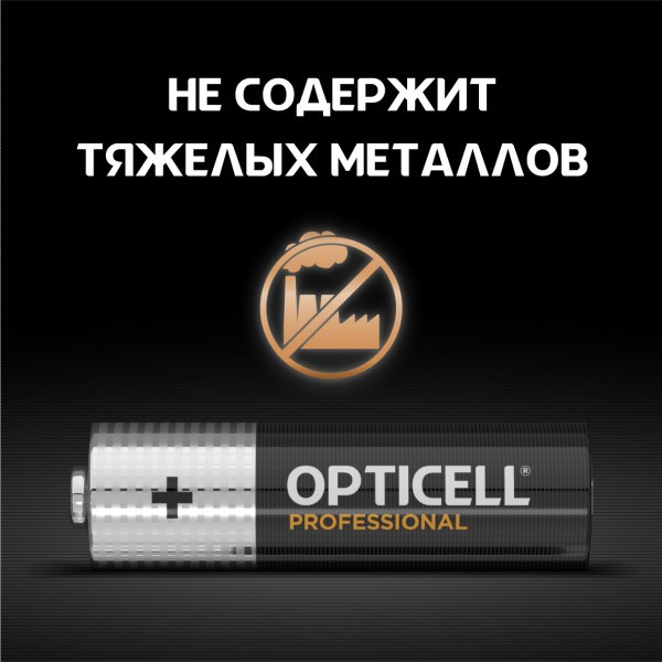 Изображение товара Комплект батареек Opticell Professional AA (2шт)