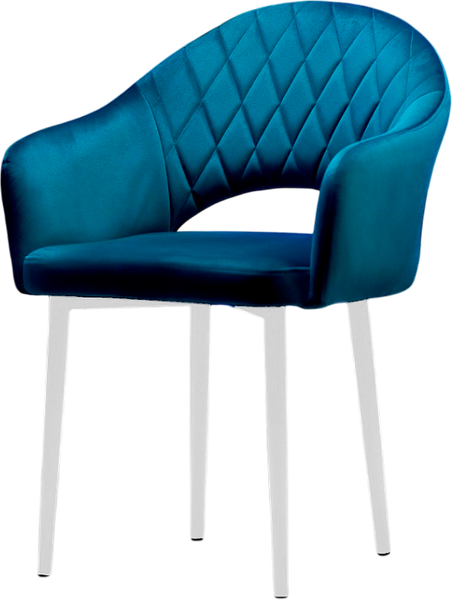Изображение товара Стул Памир София F77 Поворотный (синий/белая опора)