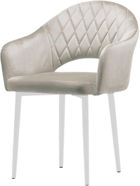 Изображение товара Стул Памир София F81 Поворотный (светло-серый/белая опора)