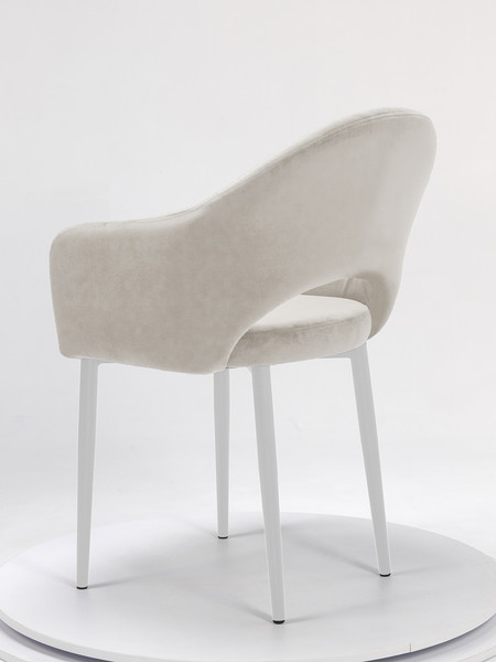 Изображение товара Стул Памир София F81 Поворотный (светло-серый/белая опора)