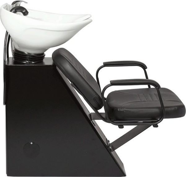 Изображение товара Мойка парикмахерская с креслом Элеганс Елена с глубокой керамическойраковиной (с креслом Бриз)
