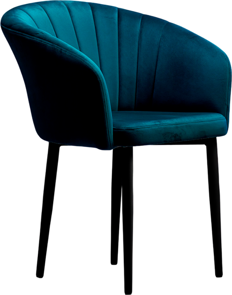 Изображение товара Стул Памир Версаль F77 Поворотный (синий/черная опора)