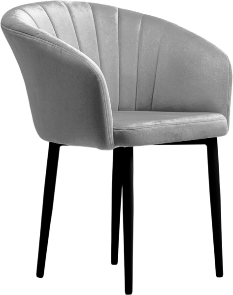 Изображение товара Стул Памир Версаль F80 Поворотный (серый минт/черная опора)