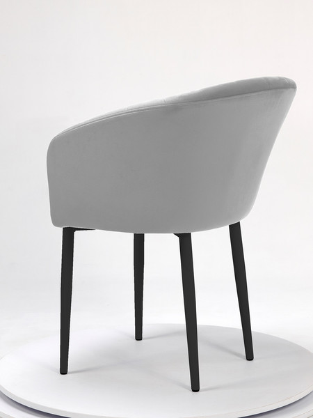 Изображение товара Стул Памир Версаль F80 Поворотный (серый минт/черная опора)