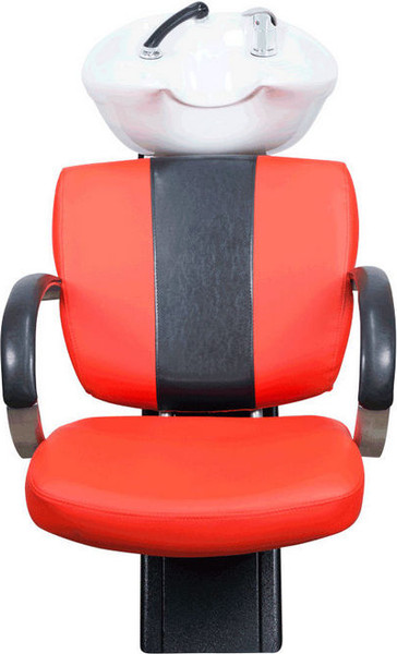 Изображение товара Мойка парикмахерская с креслом Элеганс Елена с глубокой керамической раковиной (с креслом серии Люкс: Орион, Грация)