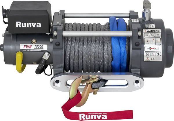 Изображение товара Лебедка электрическая Runva 24V 15000 lbs 6800кг / EWN15000USR24V