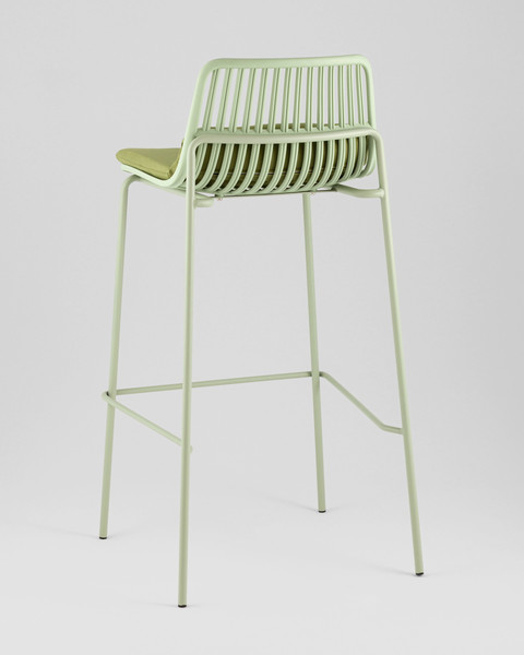 Изображение товара Стул барный Stool Group Louran с подушкой D-012H-75 (зеленый)