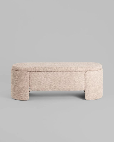 Изображение товара Банкетка Stool Group Taks с местом для хранения LV-112-S112 (букле капучино)