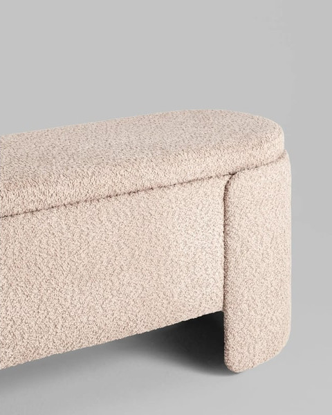 Изображение товара Банкетка Stool Group Taks с местом для хранения LV-112-S112 (букле капучино)