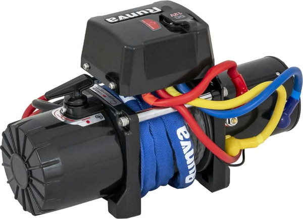 Изображение товара Лебедка электрическая Runva 12V 12500 lbs 5670кг / 12.5XSSR (синтетический трос)