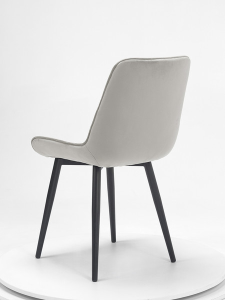 Изображение товара Стул Памир Румба F81 Поворотный (светло-серый/черная опора)