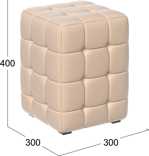Изображение товара Пуф ТриЯ Аристо Гольф 246356 (бежевый)