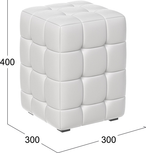Изображение товара Пуф ТриЯ Аристо Гольф 246357 (белый)