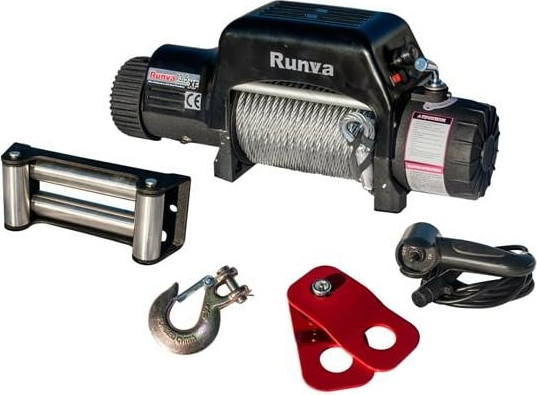 Изображение товара Лебедка электрическая Runva 12V 13500 lbs 6136кг / 13.5XF (стальной трос)