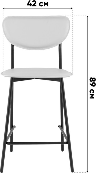 Изображение товара Стул барный Stool Group Minnie HPB2318 HAB1-23 (бежевый)