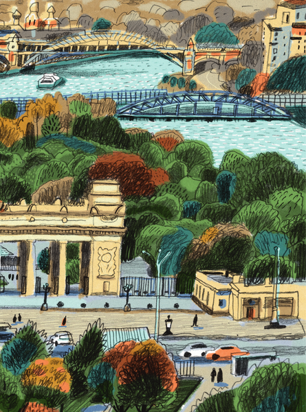 Изображение товара Энциклопедия АСТ Москва. Парк Горького, твердая обложка (Кострикина Елена)