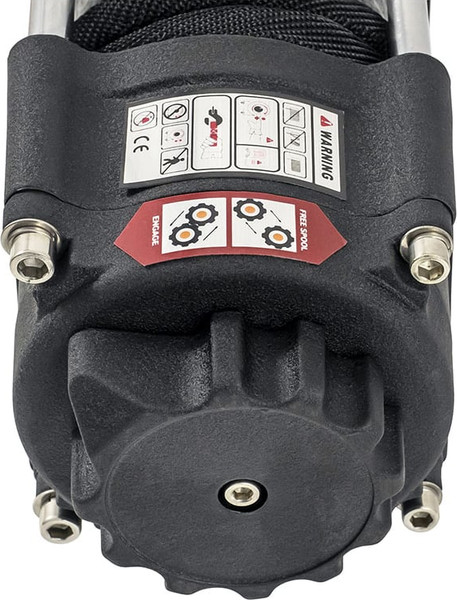 Изображение товара Лебедка электрическая Runva 12V 3500A lbs 1588кг / EWP3500ASR (синтетический трос)