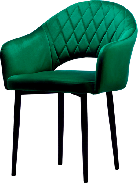 Изображение товара Стул Памир София F74 Поворотный (зеленый/черная опора)