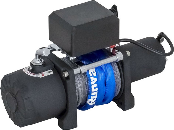 Изображение товара Лебедка электрическая Runva 12V 5000 lbs 2268кг / EWX5000SR (синтетический трос)