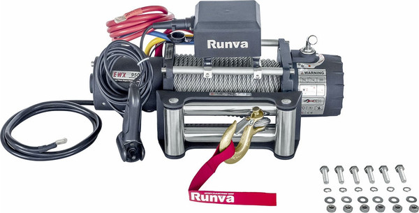 Изображение товара Лебедка электрическая Runva 12V 9500 lbs 4350кг / EWX9500S