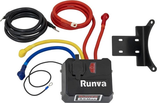 Изображение товара Лебедка электрическая Runva 12V 9500 lbs 4350кг / EWB9500MAX-Q-SSRMAC