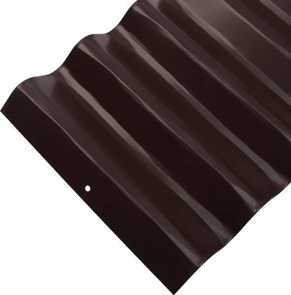 Изображение товара Бордюр садовый GREENGO Волна 110x24см (коричневый)