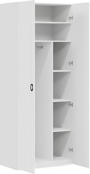 Изображение товара Шкаф ТриЯ Тиффани 407.001.000 (белый жемчуг/белый софт)