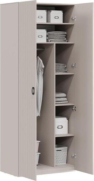 Изображение товара Шкаф ТриЯ Тиффани 407.001.000 (кашемир/кашемир матовый)