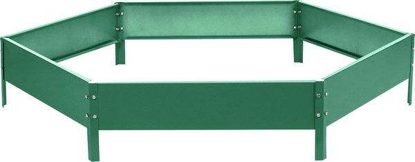 Изображение товара Грядка модульная GREENGO Клумба оцинкованная 140см (зеленый)