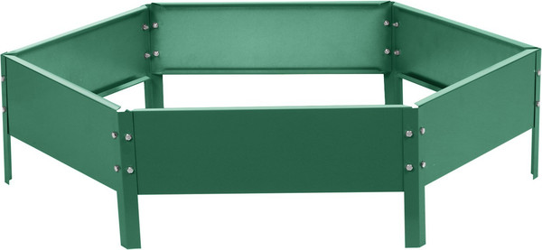 Изображение товара Грядка модульная GREENGO Клумба оцинкованная 80см (зеленый)
