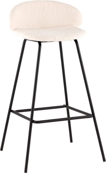Изображение товара Стул барный Stool Group Nita 9091C UF998-1 (букле молочный)