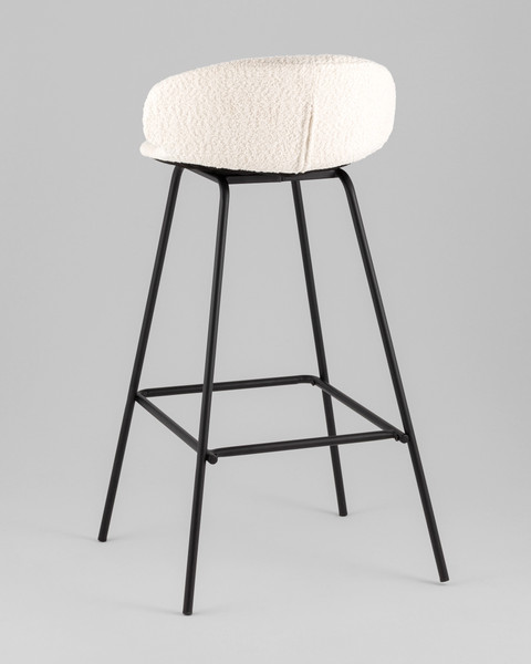 Изображение товара Стул барный Stool Group Nita 9091C UF998-1 (букле молочный)