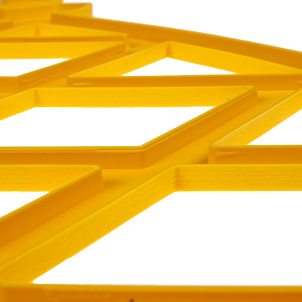 Изображение товара Изгородь декоративная GREENGO Modern 35x232см 4 секции (желтый)