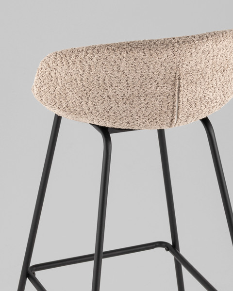 Изображение товара Стул барный Stool Group Nita 9091C UF998-5 (букле кофейный)