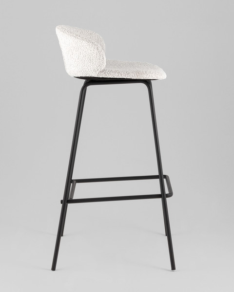 Изображение товара Стул барный Stool Group Nita 9091C UF998-14 (букле светло-серый)