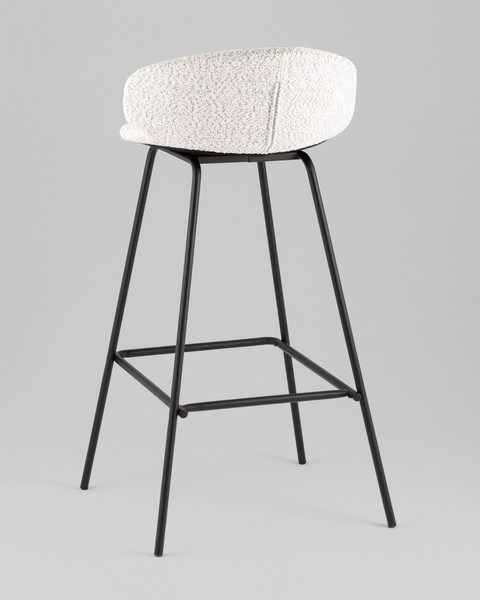 Изображение товара Стул барный Stool Group Nita 9091C UF998-14 (букле светло-серый)