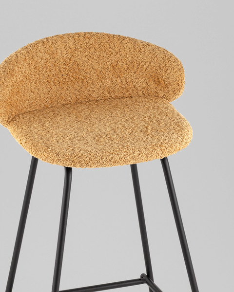 Изображение товара Стул барный Stool Group Nita 9091C UF998-7 (букле охра)