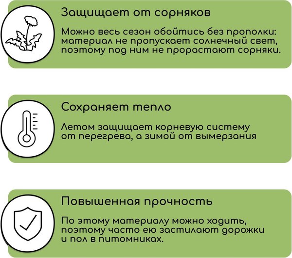 Изображение товара Укрывной материал GREENGO Агроткань 10x3.2м 100г/м2