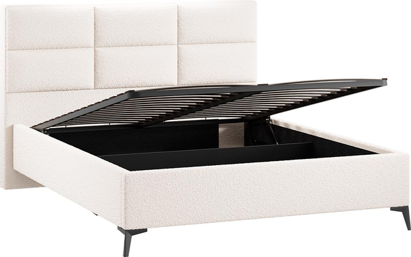 Изображение товара Двуспальная кровать ТриЯ Делана с подъемным механизмом 1600 Тип 1 (экомех Barni Milk)