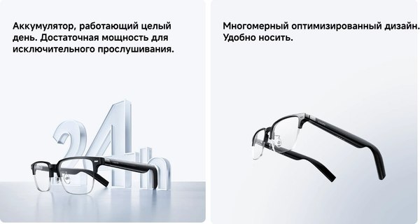 Изображение товара Очки-гарнитура Xiaomi Smart Audio Glasses MJSS020GLFC / BHR9530GL