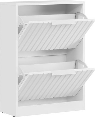 Изображение товара Тумба для обуви ТриЯ Хилтон 303.012.000 (белый снег/белый матовый)