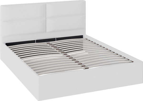 Изображение товара Двуспальная кровать ТриЯ Глосс 1600 ТД 319.01.02 (белый)