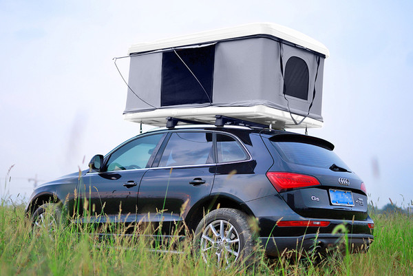 Изображение товара Палатка на крышу автомобиля Риф Hard RT04-125 / RIFRT041258010W (белый/серый)