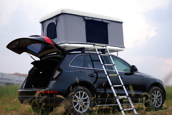 Изображение товара Палатка на крышу автомобиля Риф Hard RT04-125 / RIFRT041258010W (белый/серый)