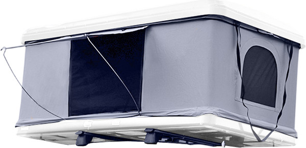 Изображение товара Палатка на крышу автомобиля Риф Hard RT04-125 / RIFRT041258010W (белый/серый)