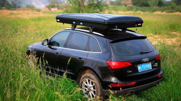 Изображение товара Палатка на крышу автомобиля Риф Hard RT04-125 / RIFRT041258090W (черный/серый)