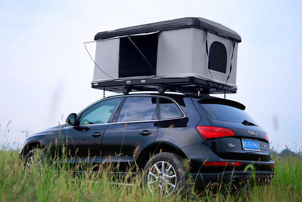 Изображение товара Палатка на крышу автомобиля Риф Hard RT04-125 / RIFRT041258090W (черный/серый)