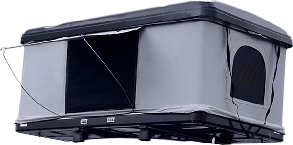 Изображение товара Палатка на крышу автомобиля Риф Hard RT04-125 / RIFRT041258090W (черный/серый)