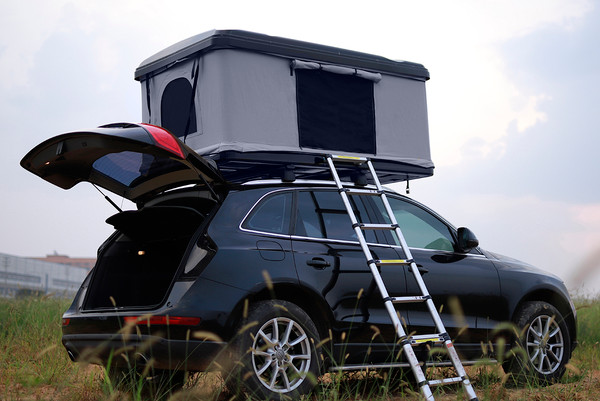 Изображение товара Палатка на крышу автомобиля Риф Hard RT04-125 / RIFRT041258090W (черный/серый)