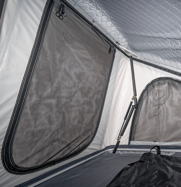 Изображение товара Палатка на крышу автомобиля Риф Hard RT05-125 / RIFRT051258010W (белый/светло-серый)